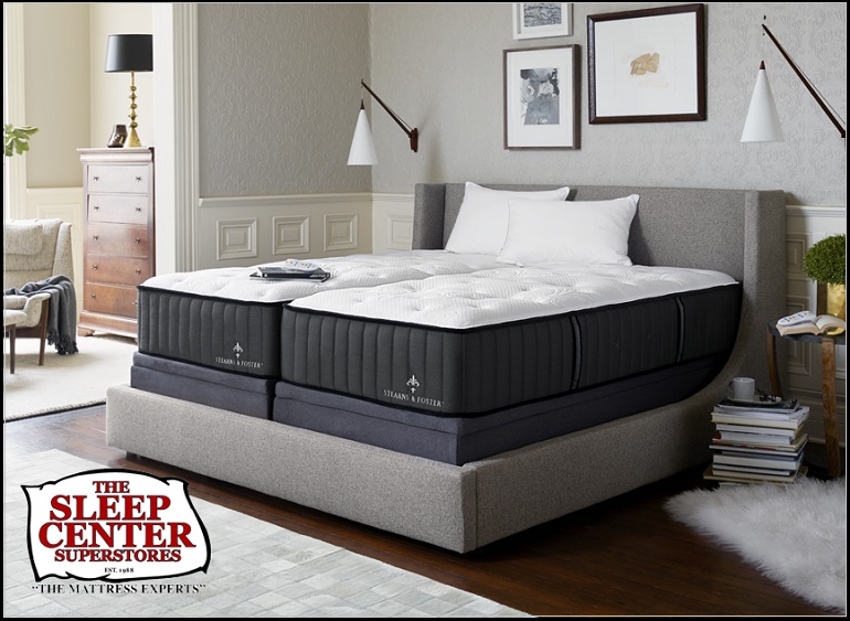 Stearns & Foster Mattress Display
